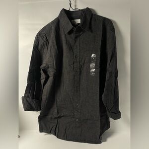 Gap Mens Linen Long Sleeve Shirt Standard Fit